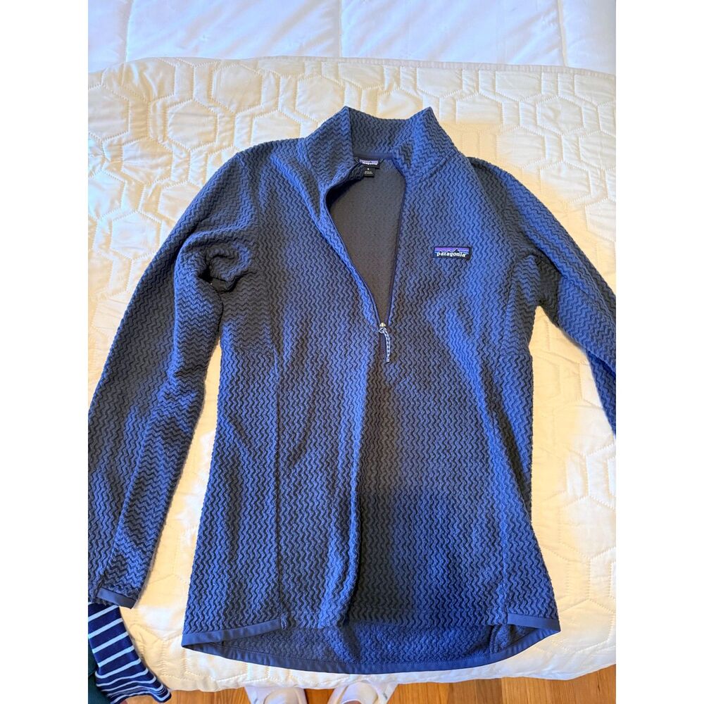 Patagonia R1 Air Blue 1/2 Zip Fleece Pullover Women's S
